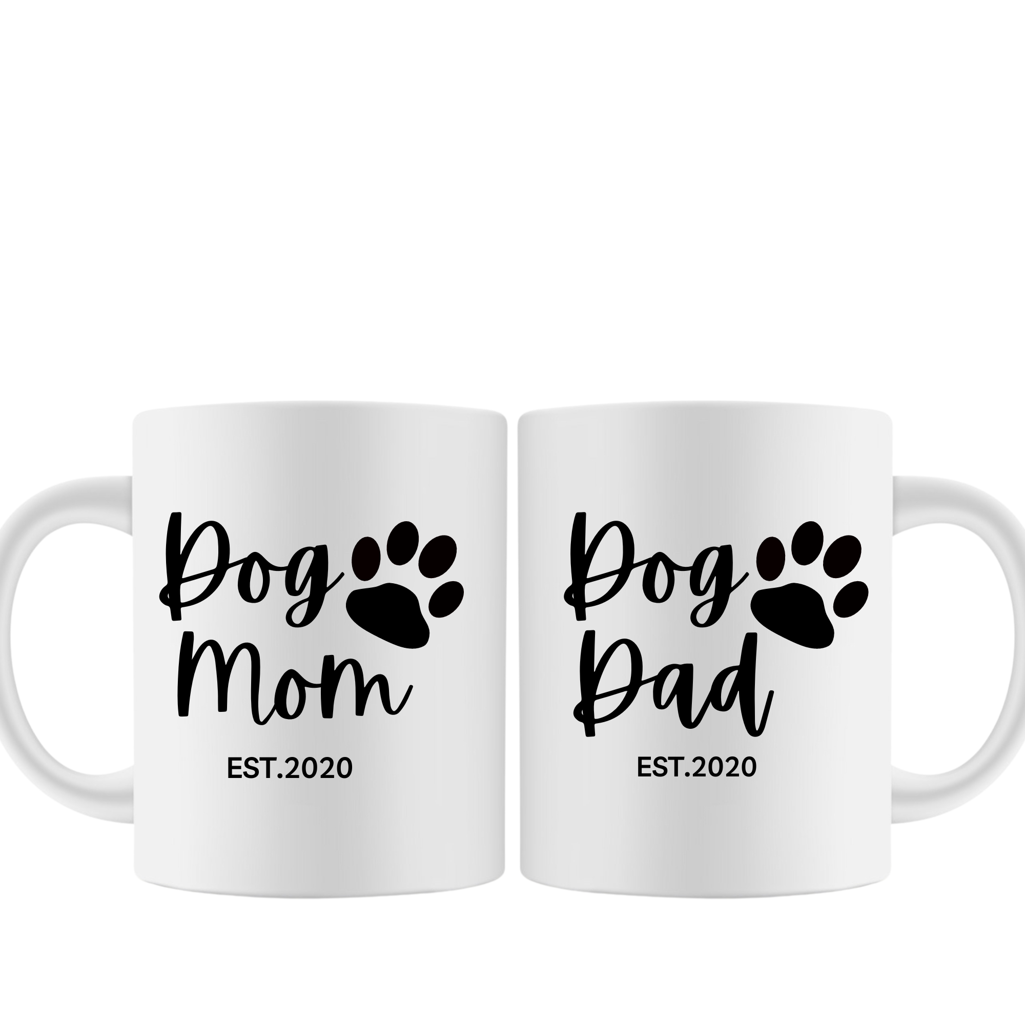 Dog mom outlet and dad mugs