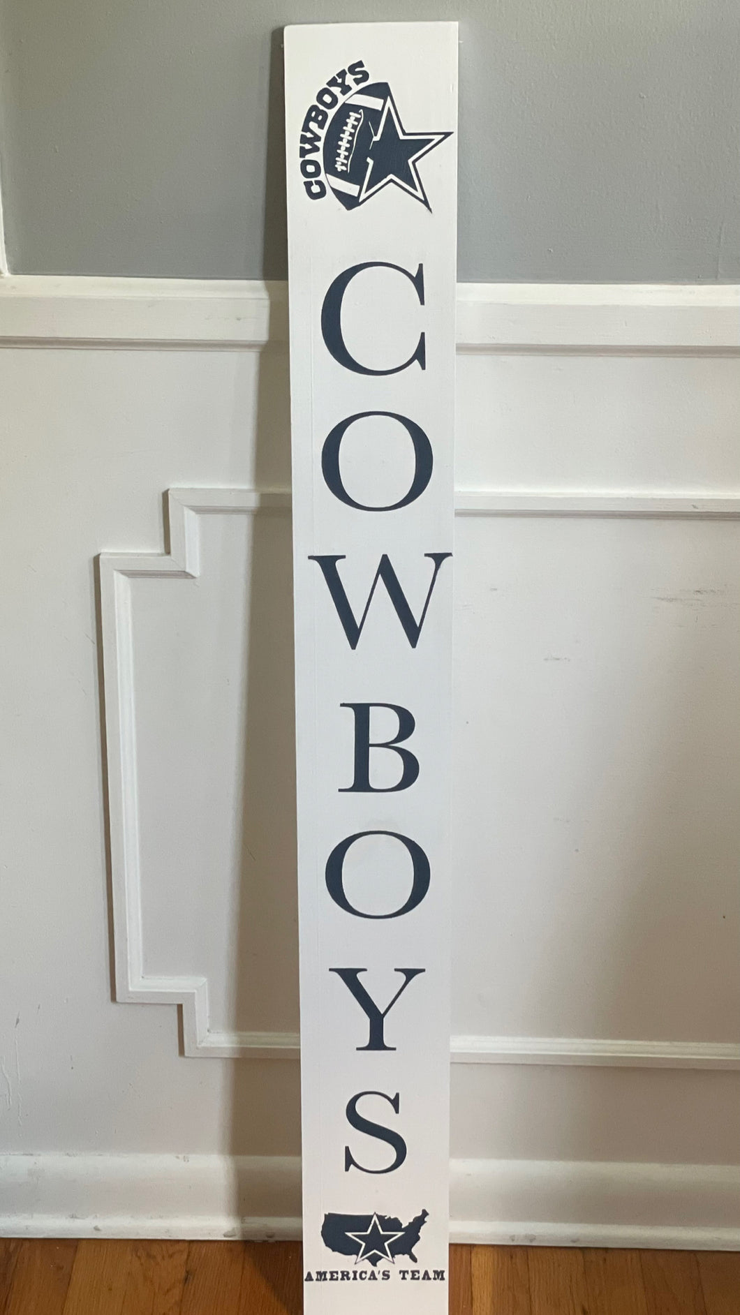Cowboy Wood Sign