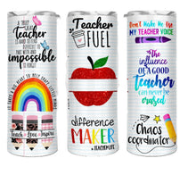 Load image into Gallery viewer, Teacher Fuel w/ Name Tumbler
